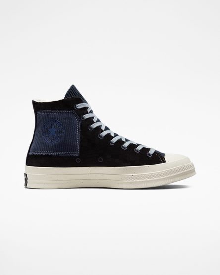 Tenisi Inalti Barbati Converse Chuck 70 Beyond Retro Negrii Bleumarin | RO RNTDU062